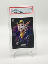 2024 Panini Prizm Draft Picks - Black Color Blast Jayden Daniels #CB-5 (RC)