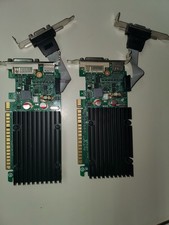 2 X EVGA GeForce 8400 GS 512-P3-1301-KR Video Card 512MB 32-Bit DDR3