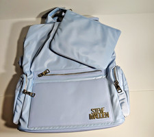Steve Madden Diaper Baby Bag Backpack Powder Blue Maternity Baby Shower