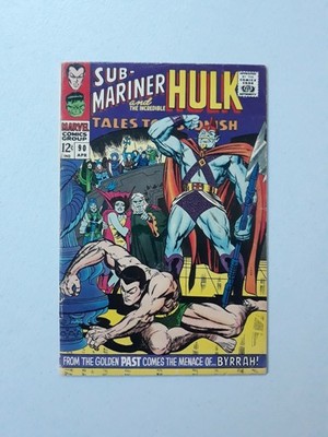 Tales to Astonish 92 Marvel Comics MCU 1967 Hulk, SubMariner 