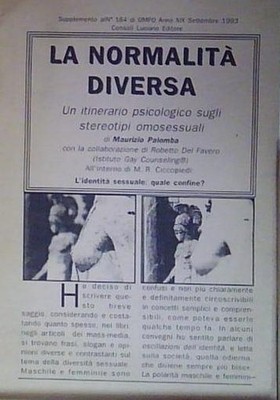 Palomba LA NORMALITÀ DIVERSA