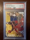 1997 Fleer #23 Michael Jordan PSA 10 Graded Basketball Card NBA 97-98 1998