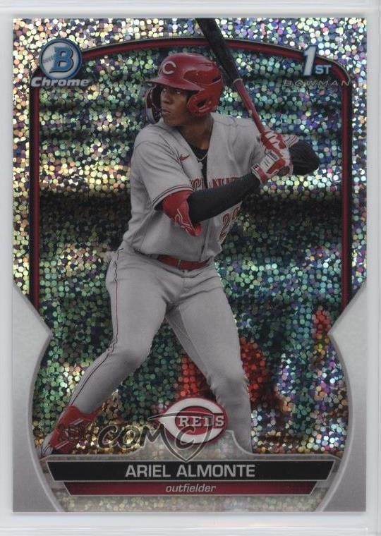 2023 Bowman Chrome Prospects Speckle Refractor /299 Ariel Almonte #BCP-78 1lz5