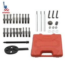 21 in1 Bearing Disassembly Puller Inner Hole Removal Tool Three-jaw Puller Set