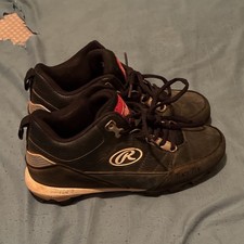 Rawlings Men's Black Baseball Cleats Size 7 Medium (D) Athletic Footwear