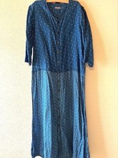 KAPITAL One Piece Cardigan Floral Pattern Long Sleeve Used