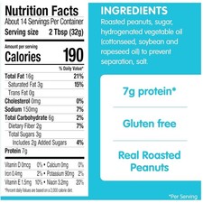 Peanut Butter Bulk Pack, 8 Jars, Creamy & Del...