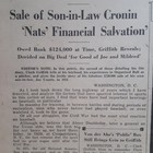 Washington Senators 1952 Clark Griffith 50 Golden Years Joe Cronin Washington DC — photo 4