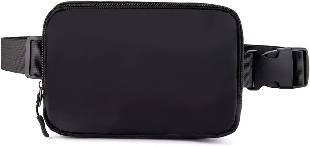 Belt Bag Fanny Pack Crossbody Bags for Women Everywhere Belt Bag (Black)