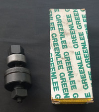 Greenlee 60083 D Shaped Knockout Punch 0.750 in x 0.703 in