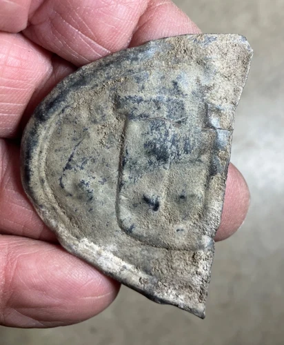 Part of a US plate (no lead)-Found Fort Craig New Mexico in the 1960's