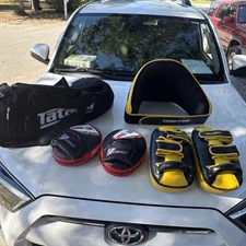 Combat Corner  Sparring Gear Set + Duffle Bag Plus Revgear