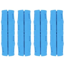 Snappy Grip Light Blue Ergonomic Replacement Bucket Handle Comfort Grip 4 Pack