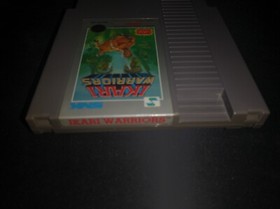 Ikari Warriors 1 SNK Authentic Nintendo NES NRMT game cart w manual & dust cover