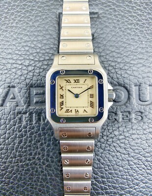 cartier santos watch vintage