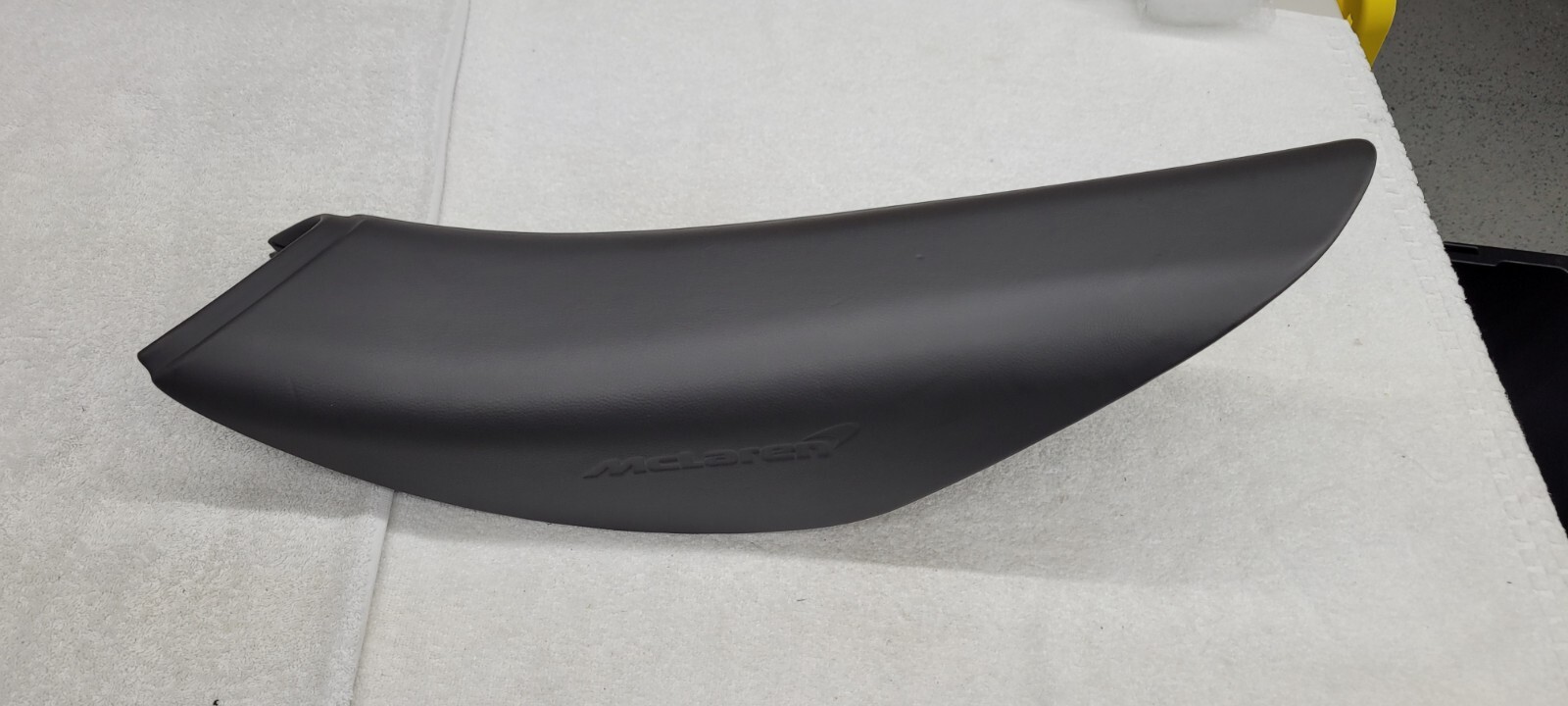 McLaren 720S 720 Passenger Right Leather Door Sill Cover Panel Rocker SHALE GREY