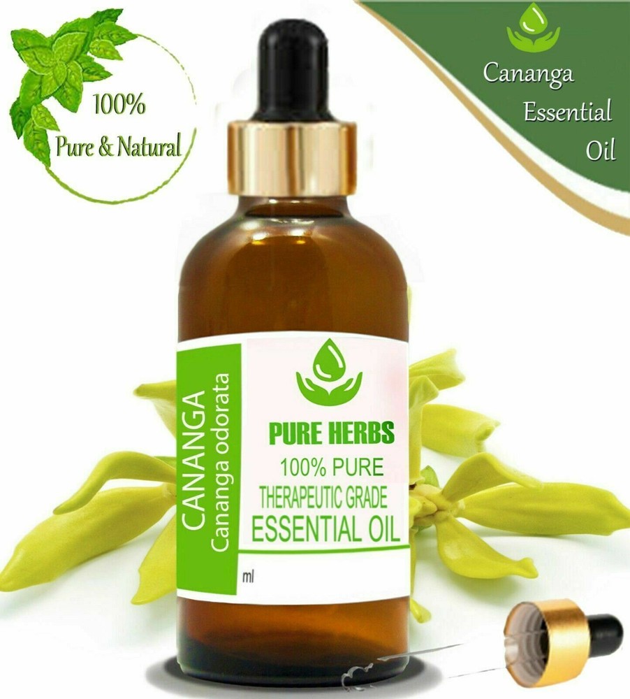 Pure Herbs Cananga 100% Pure & Natural Cananga odorata Essential Oil gt548