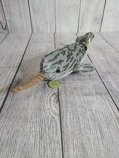 Aurora Miyoni Plush Narwhal Stuffed Animal Gray Spotted Realistic 12" 2017