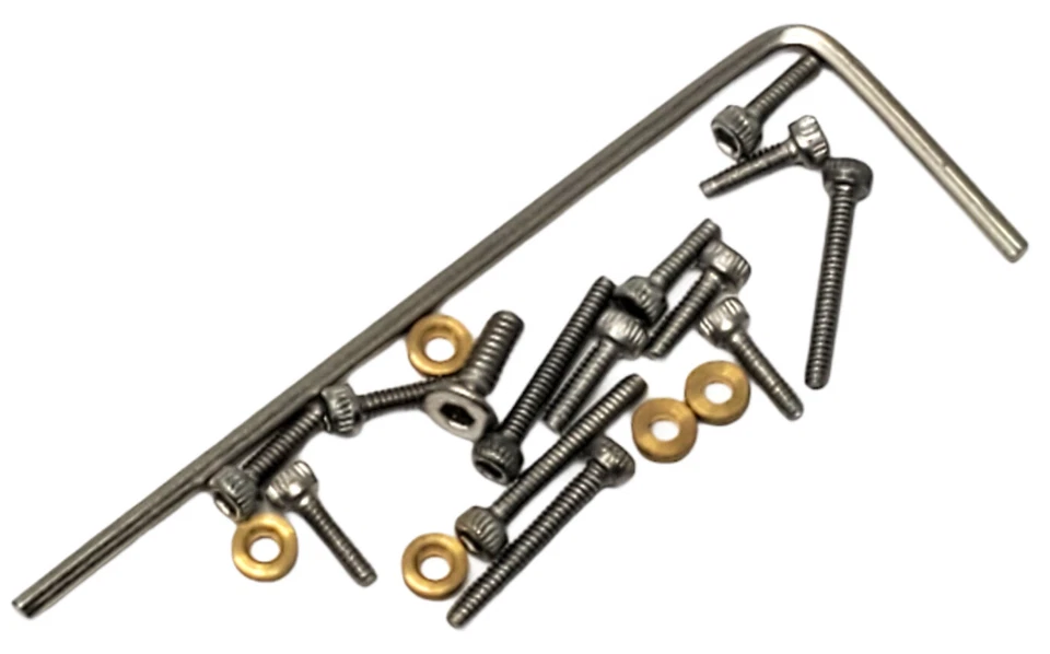 Torre de amortiguador delantera y trasera de aluminio NHX RC con montaje receptor: SCX24 Foto 3 de 3