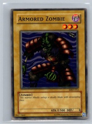 MRD-013 ARMORED ZOMBIE TCG Yugioh! Yu-Gi-Oh! | eBay