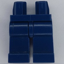 Lego Dark Blue Hips Legs Minifigure Pants Jeans Darker Blue Piece 970c00 / 10970