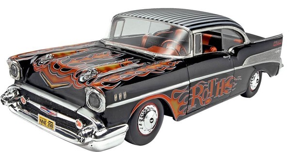 Chevy Bel Air 1957 1:25 Plastik Modellbausatz Monogram-image