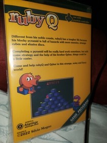 New NIB Atari 2600. Ruby Q discontinued limited edition run cib Qbert Q bert nes