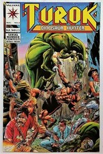 Turok Dinosaur Hunter Michelinie Chang Elliott V.1 #2 Valiant August 1993 NM