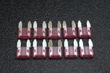 10 PACK ATM 4 AMP FUSES MINI FUSE BLADE STYLE CAR BOAT AUTOMOTIVE AUTO ATM4