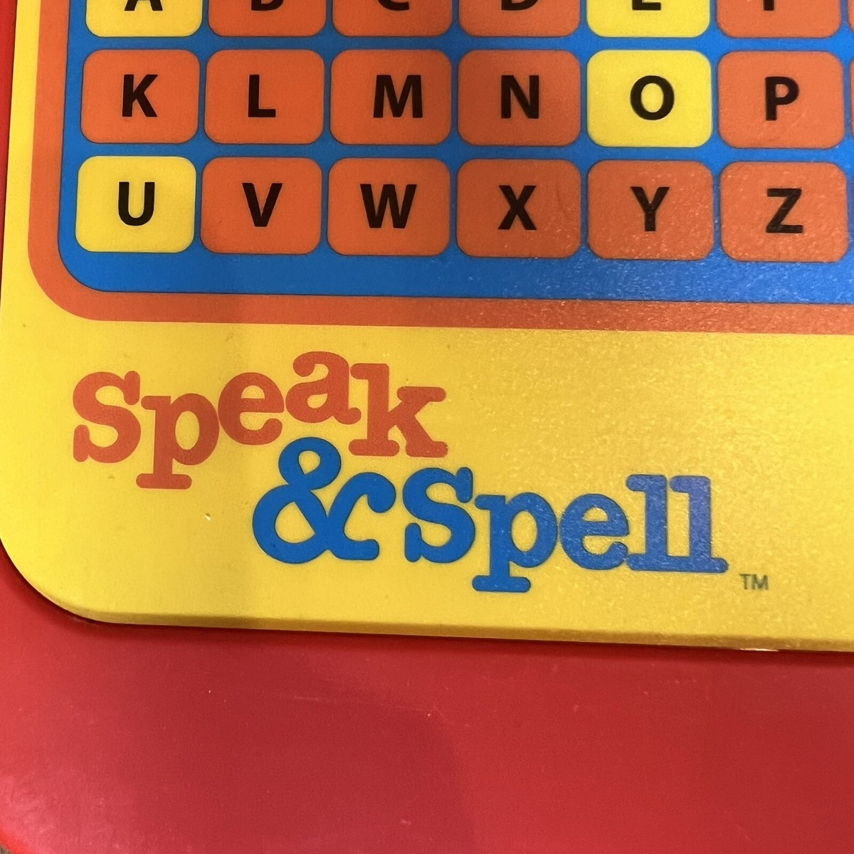 Vintage Speak & Spell Texas Instruments Electronic Learning Toy