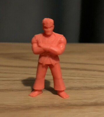 STREET FIGHTER RYU Mini Figure Keshi Eraser M.U.S.C.L.E. RUBBER CAPCOM SNK