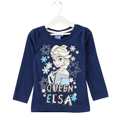 Frozen maglietta manica lunga elsa t-shirt bambina girl disney | eBay