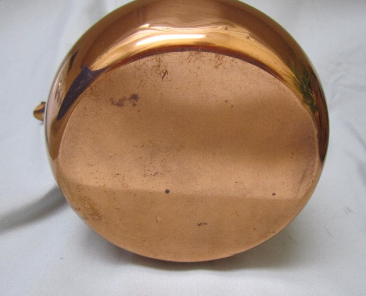 Vintage OPA FINLAND Copper Teapot Kettle Pot - No Lid - 3/4 Vintage OPA FINLAND Copper Teapot Kettle Pot - No Lid - 3/4
