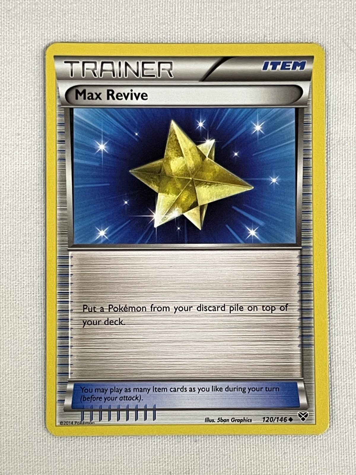 Pokemon TCG - Max Revive - 120/146 - Uncommon - XY Base Set