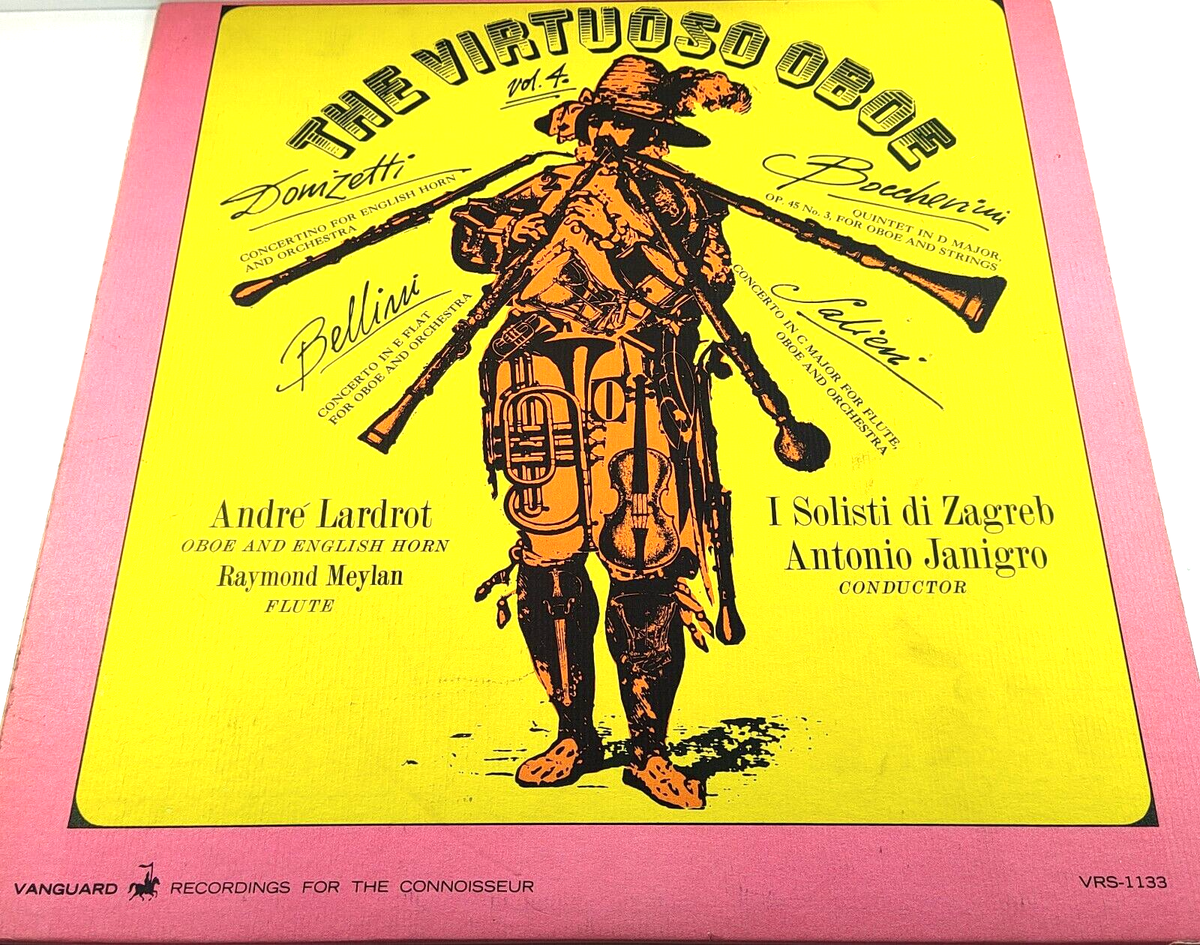 André Lardrot & Raymond Meylan – The Virtuoso Oboe Vol. 4 Vinyl LP