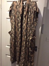 New maxi print Size 22/26 Ladies Wrap Over Designer Dress Xxl BCBGeneration