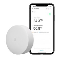 Sonoff SNZB-02P Smart ZIGBEE Temperatur Feuchtigkeitssensor APP Echtzeit Messung