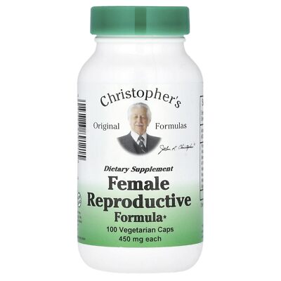 Dr Christopher Herbal Nutritional Supplement 100 Count Cleanse Nourish Heal