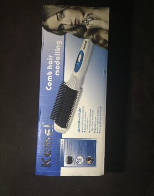 Kemei KM-8110 Curly Straight Electric Hair Comb
