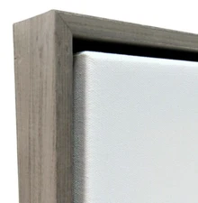 Weathered Brown Floater Frame for 1.5" deep Canvas