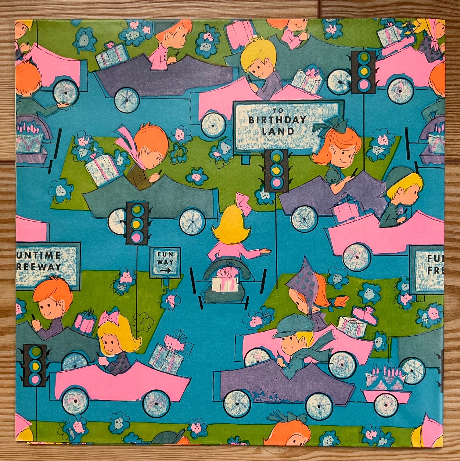 - Children Birthday Land - Kids In Cars