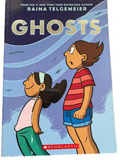 Ghosts - Raina Telgemeier - Graphic Novel - smile - Ghosts - FREE POST new book