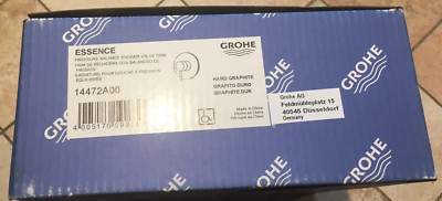 Grohe Essence Pressure Balanced Valve Trim Only Single Lever Handle 14472A00