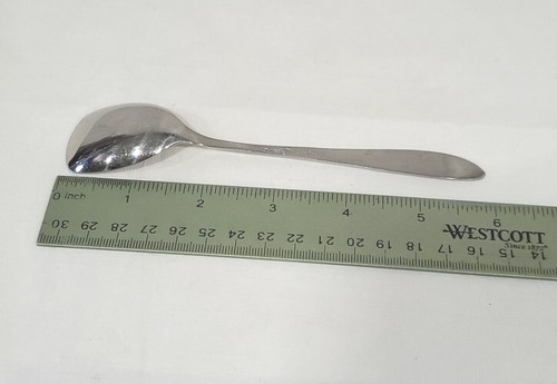 Cuchara de té de colección estilo tradicional hecha en Alemania Occidental de repuesto de acero inoxidable - Imagen 6 de 7