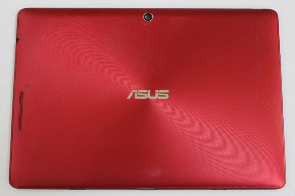 OEM ASUS TF300 EEE PAD TRANSFORMER 10.1" RED BACK COVER HOUSING DOOR LENS~FAIR - Image 3 of 4