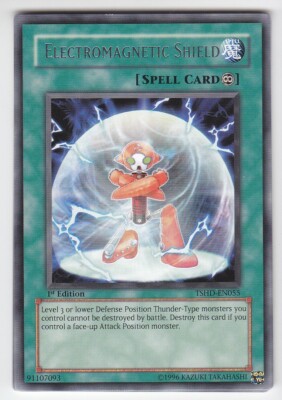 Yu-GI-OH Electromagnetic Shield Rare englisch TSHD-EN055 Elektromagnetisches 