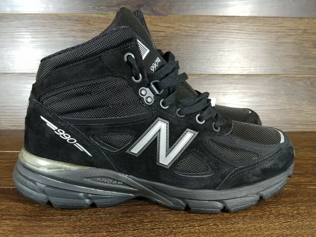 Size 8.5 - New Balance 990v4 Mid Black Gray for sale online | eBay