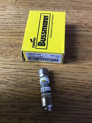 AMP Other Industrial Fuses 10pcs/box ORIGINAL Bussmann KTK R 1 1/2 KTK R 1 1 /2A 1.5A 600V Fast Acting Fuse Single Acting 1 1/2 In Outlet Port Diameter Hydraulic Pumps - Foto 8