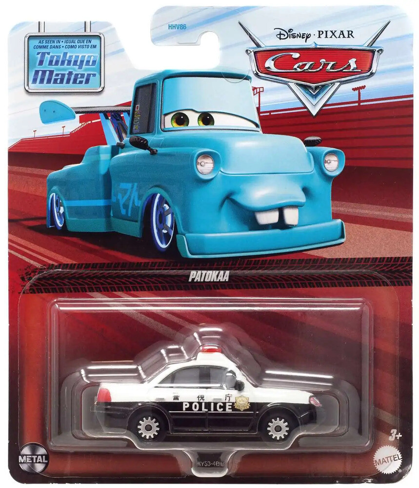 Disney Pixar Cars Toon Tokyo Mater Police Patokaa Diecast