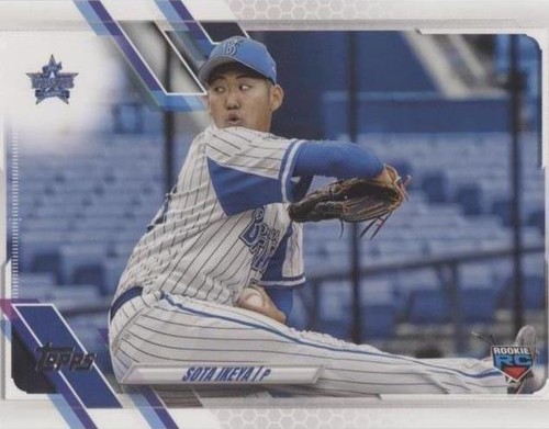 2021 Topps NPB Nippon Professional Sota Ikeya #153 RC Gold Foil
